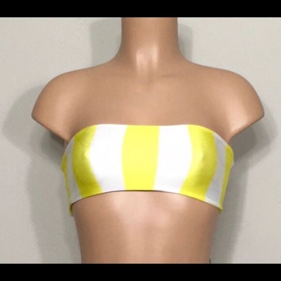 WILDFOX reversible emoji and stripe bikini top.NWT - Picture 4 of 4